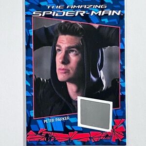 Rare AMAZING SPIDER-MAN Costume Card CC7 / ANDREW GARFIELD Worn Fabric / MARVEL
